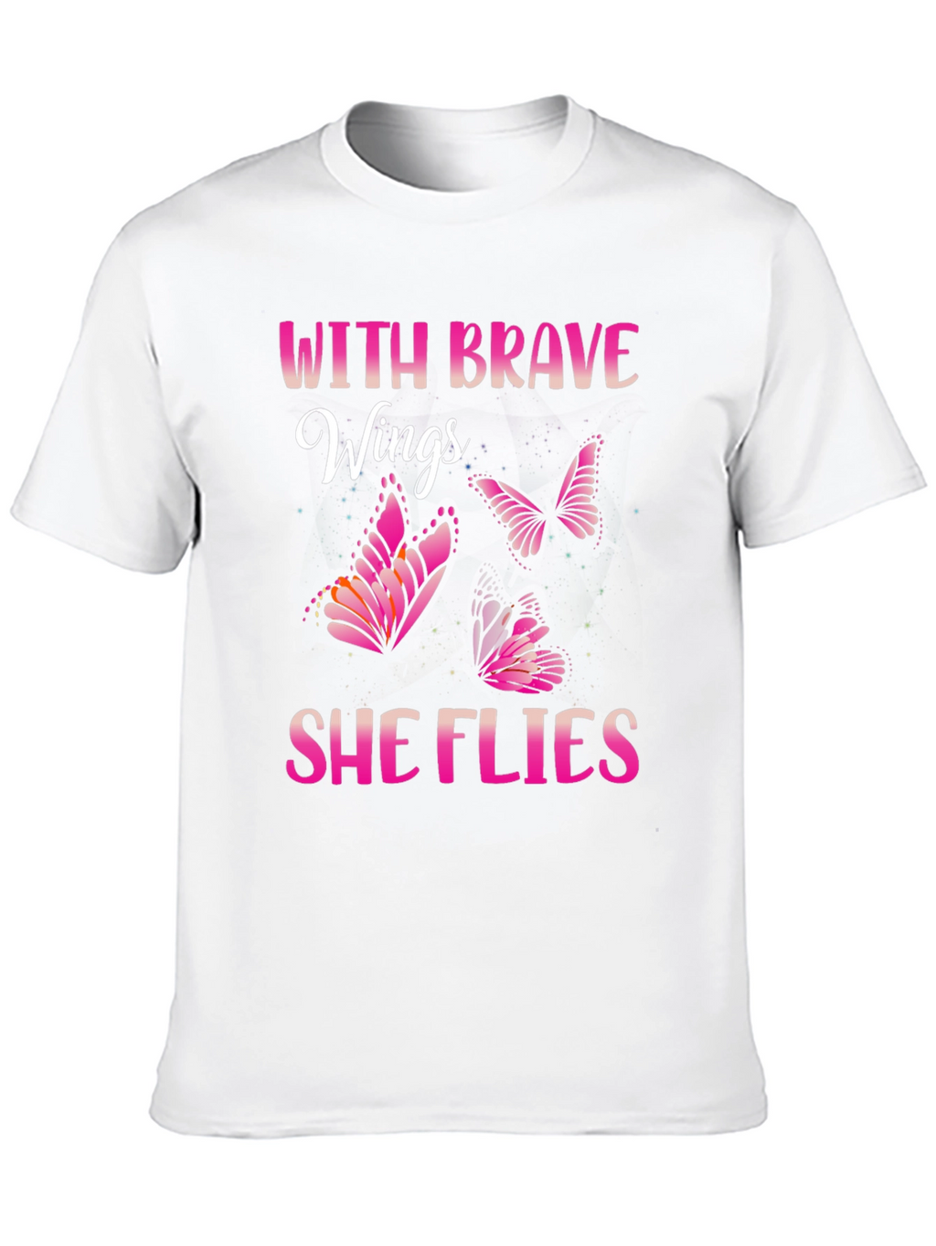 Brave Wings Butterfly Graphic Tee