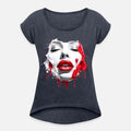 Woman Face Red Lips Feminine