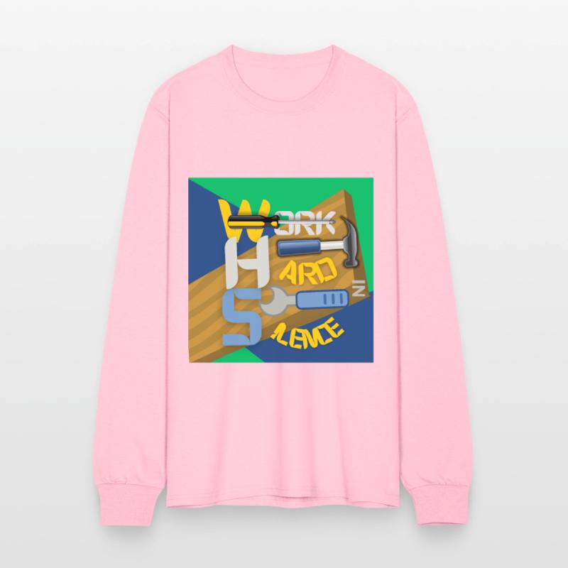 work hard in silence