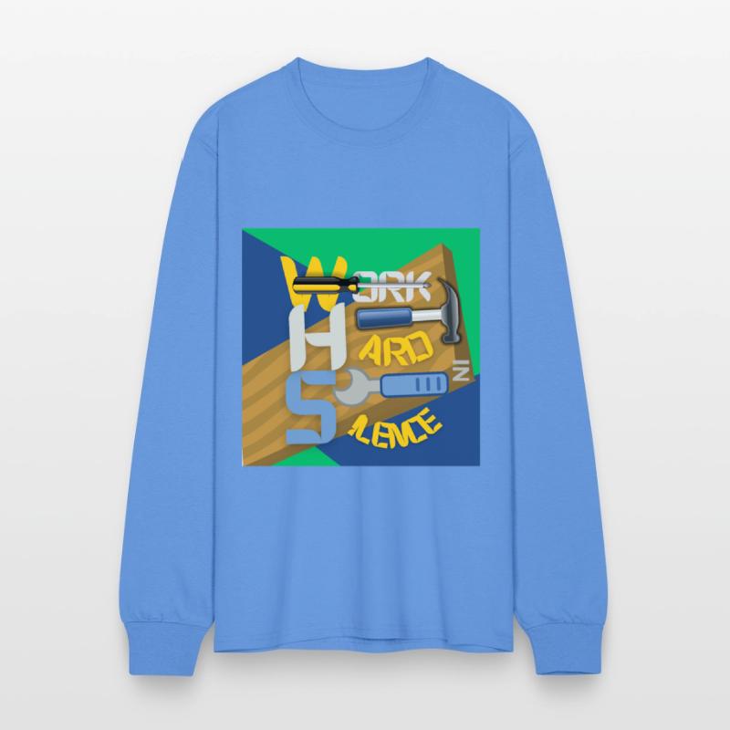 work hard in silence