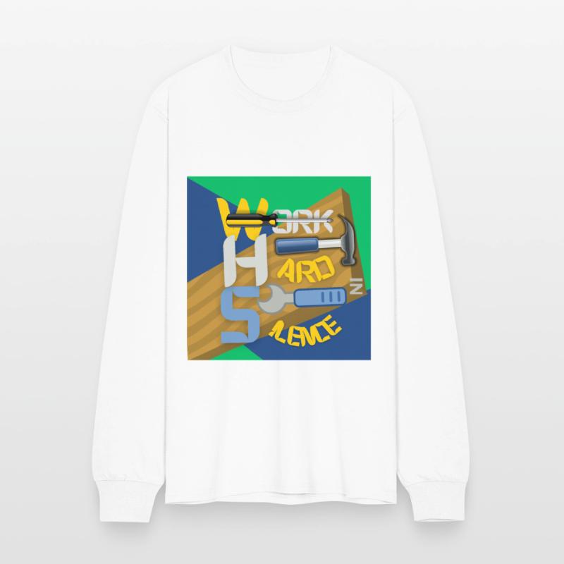 work hard in silence