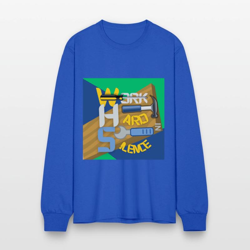 work hard in silence