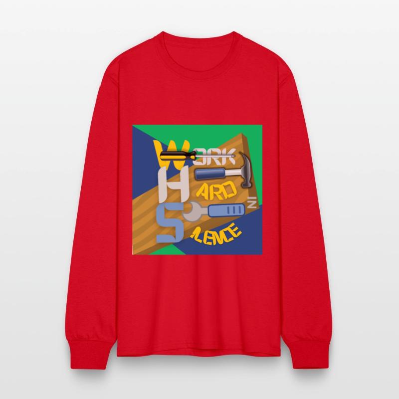 work hard in silence