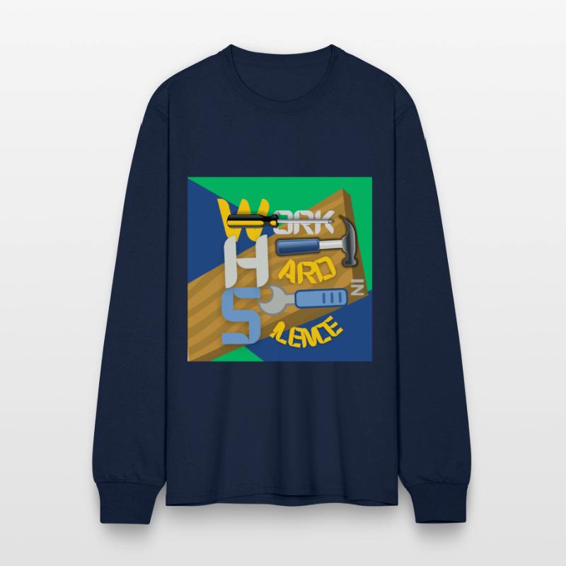 work hard in silence