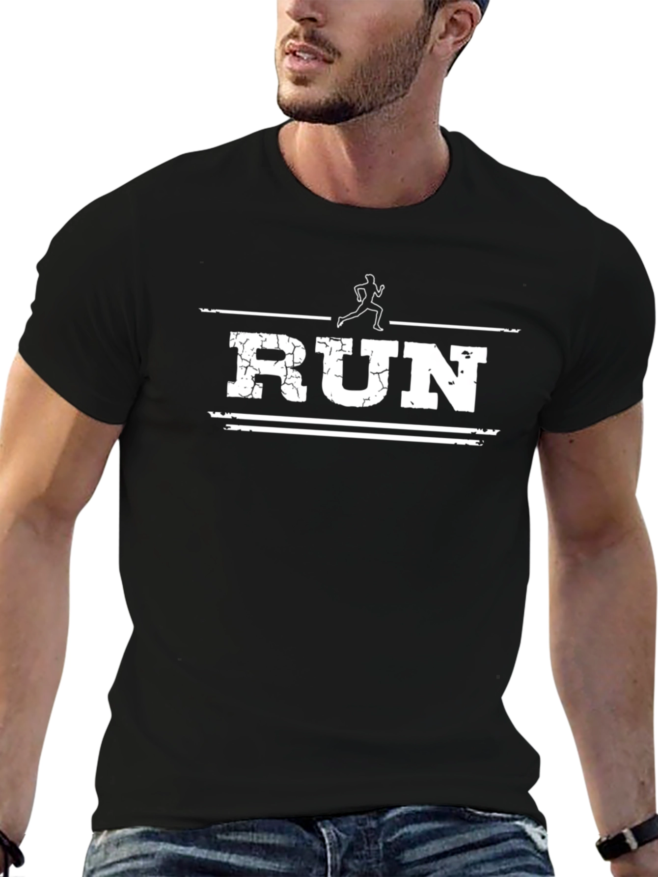 Cracked Run Graphic T-Shirt