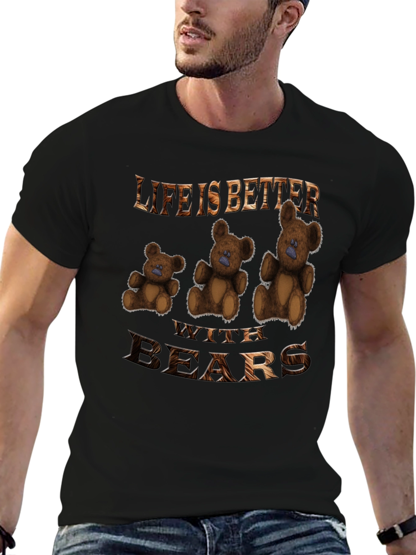 Life is Better with Bears Graphic Tee - Unisex