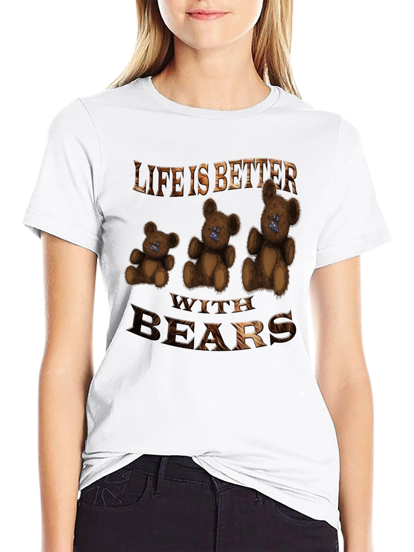 Life is Better with Bears Graphic Tee - Unisex