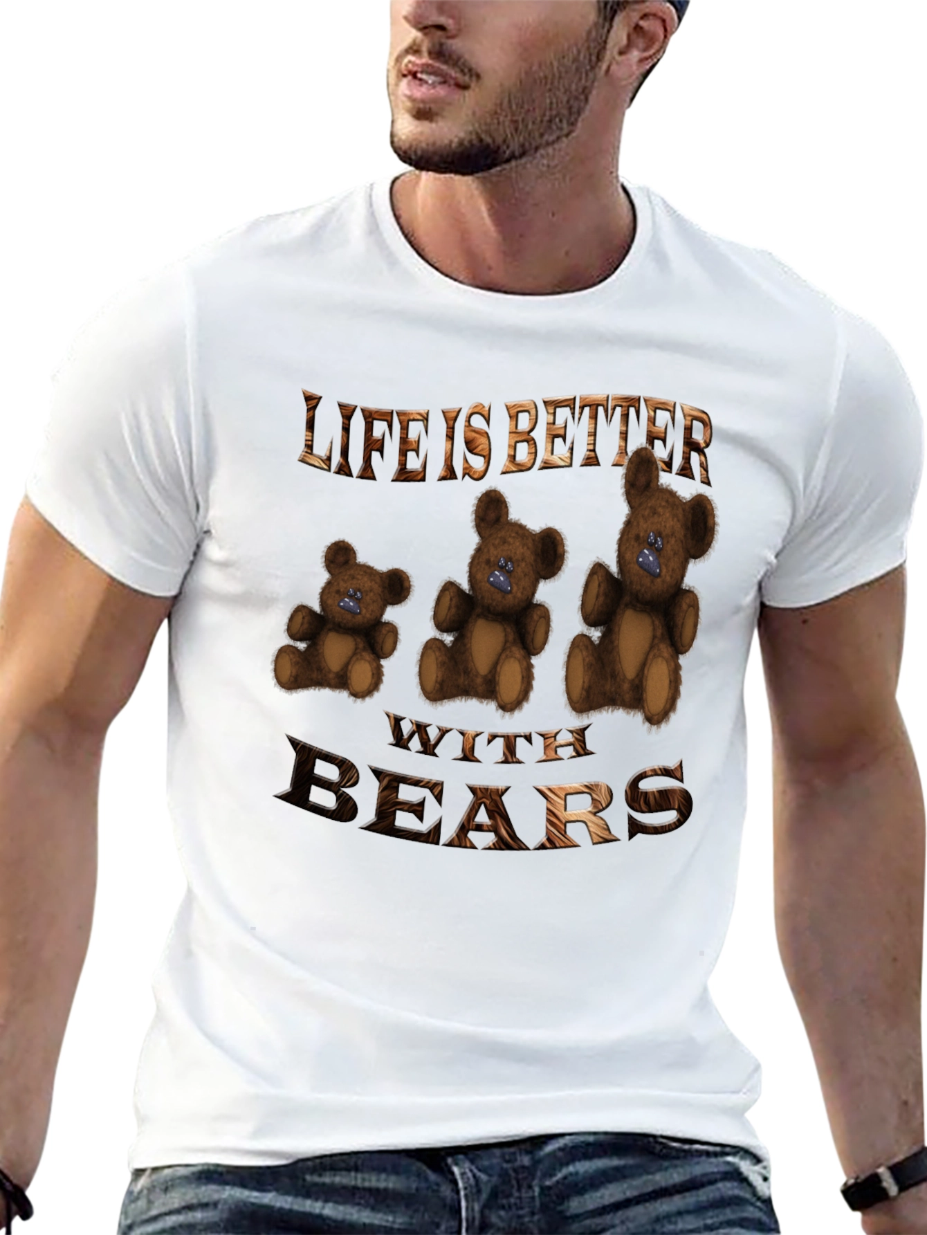Life is Better with Bears Graphic Tee - Unisex