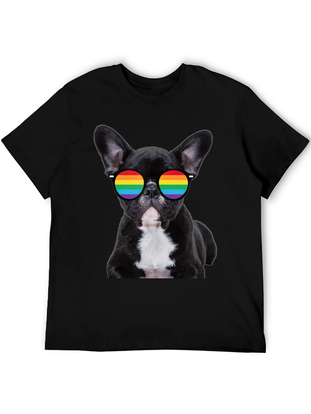 Rainbow Pride Dog T-Shirt – Cute LGBTQ+ Dog Lover Tee