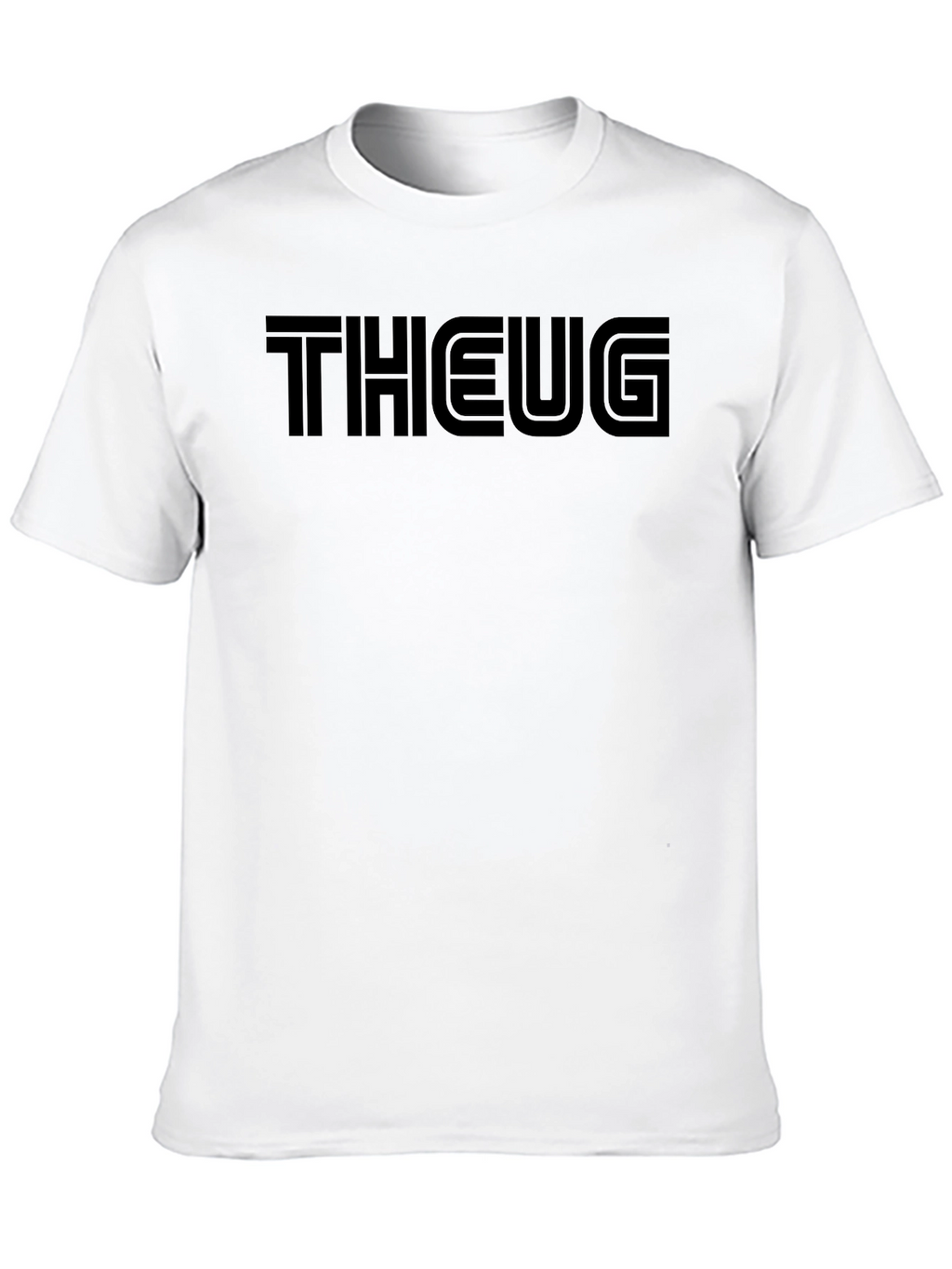 THEUG Black Graphic Tee