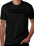 THEUG Black Graphic Tee