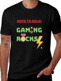 Gaming Rocks Graphic Tee - Gamers Must-Have!