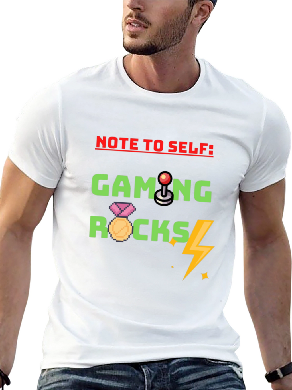 Gaming Rocks Graphic Tee - Gamers Must-Have!