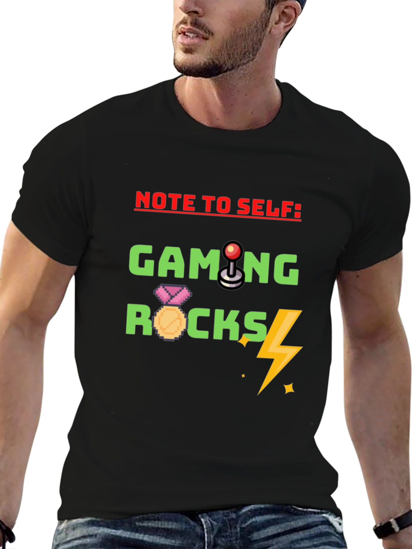 Gaming Rocks Graphic Tee - Gamers Must-Have!