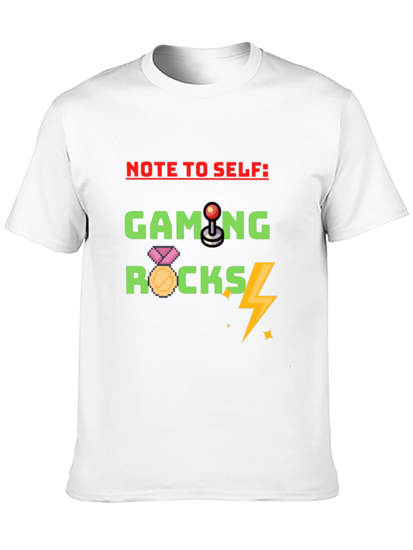 Gaming Rocks Graphic Tee - Gamers Must-Have!