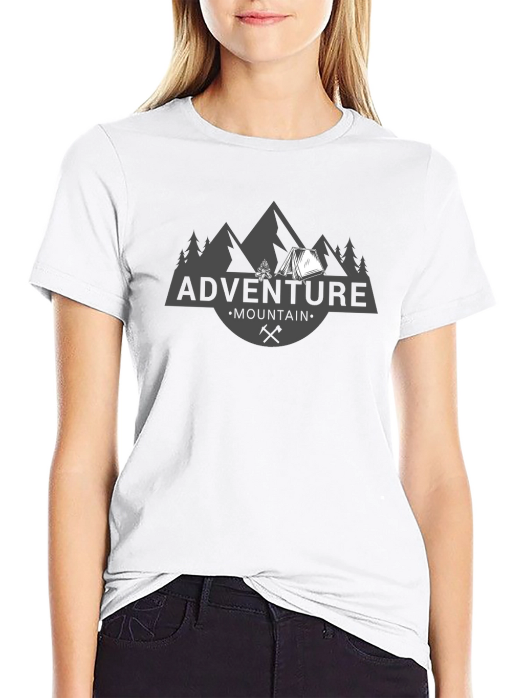 Adventure Mountain Graphic T-Shirt - Soft Cotton Tee