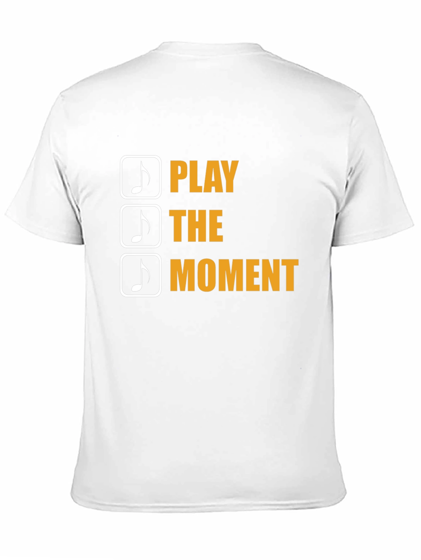 Play the Moment Graphic Tee - Musicians Black Cotton T-Shirt