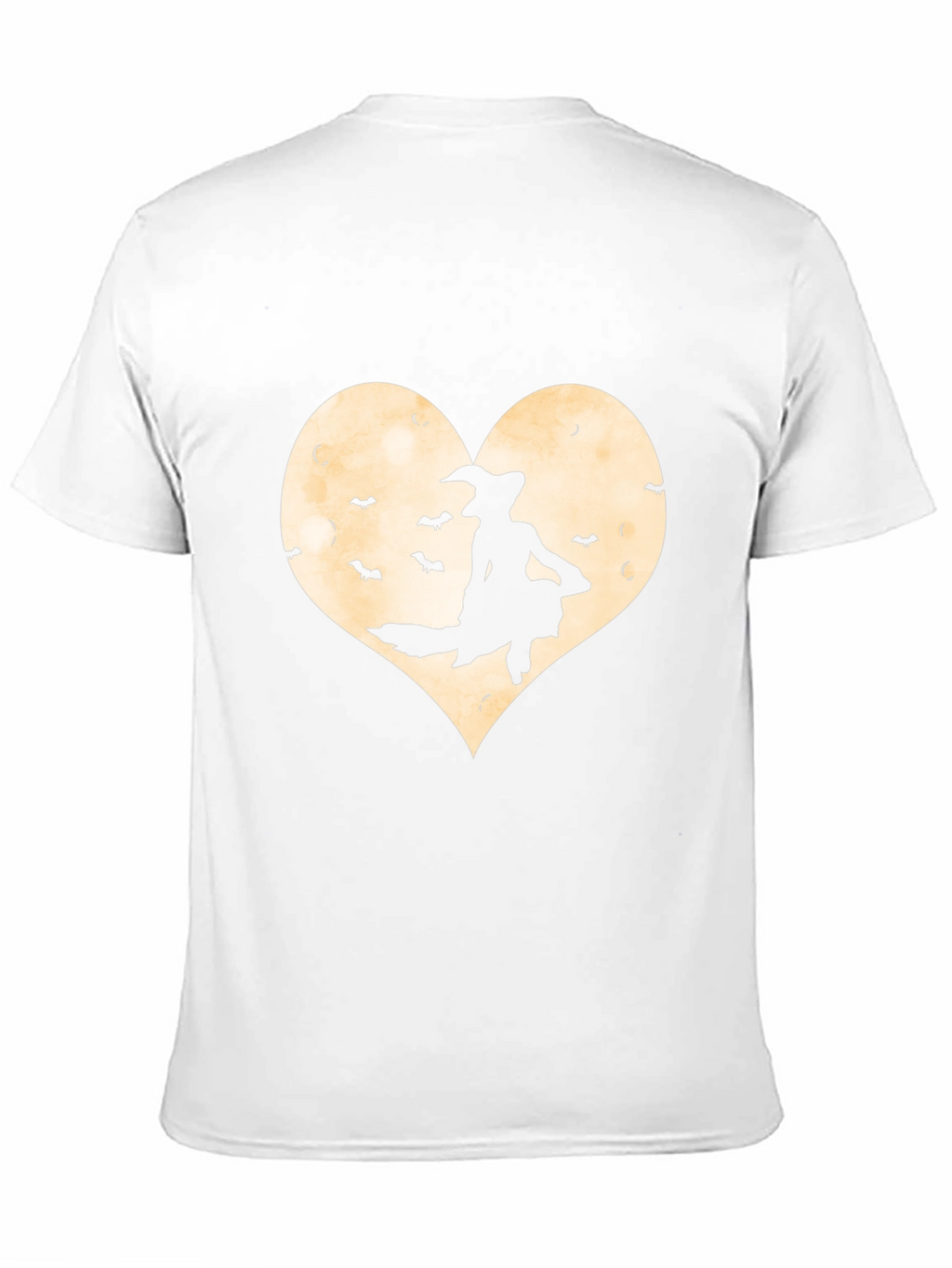 Witch Heart Graphic Tee - Halloween Shirt