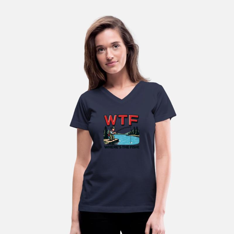 WTF Where's the Fish - Funny Fishing Quote