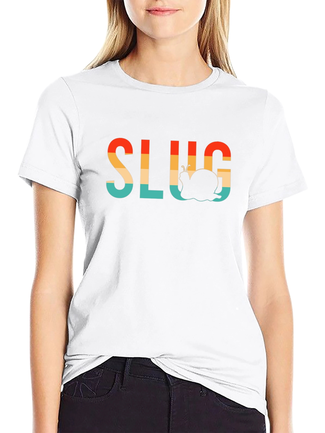 Retro Slug Graphic T-Shirt - Fun & Unique Design