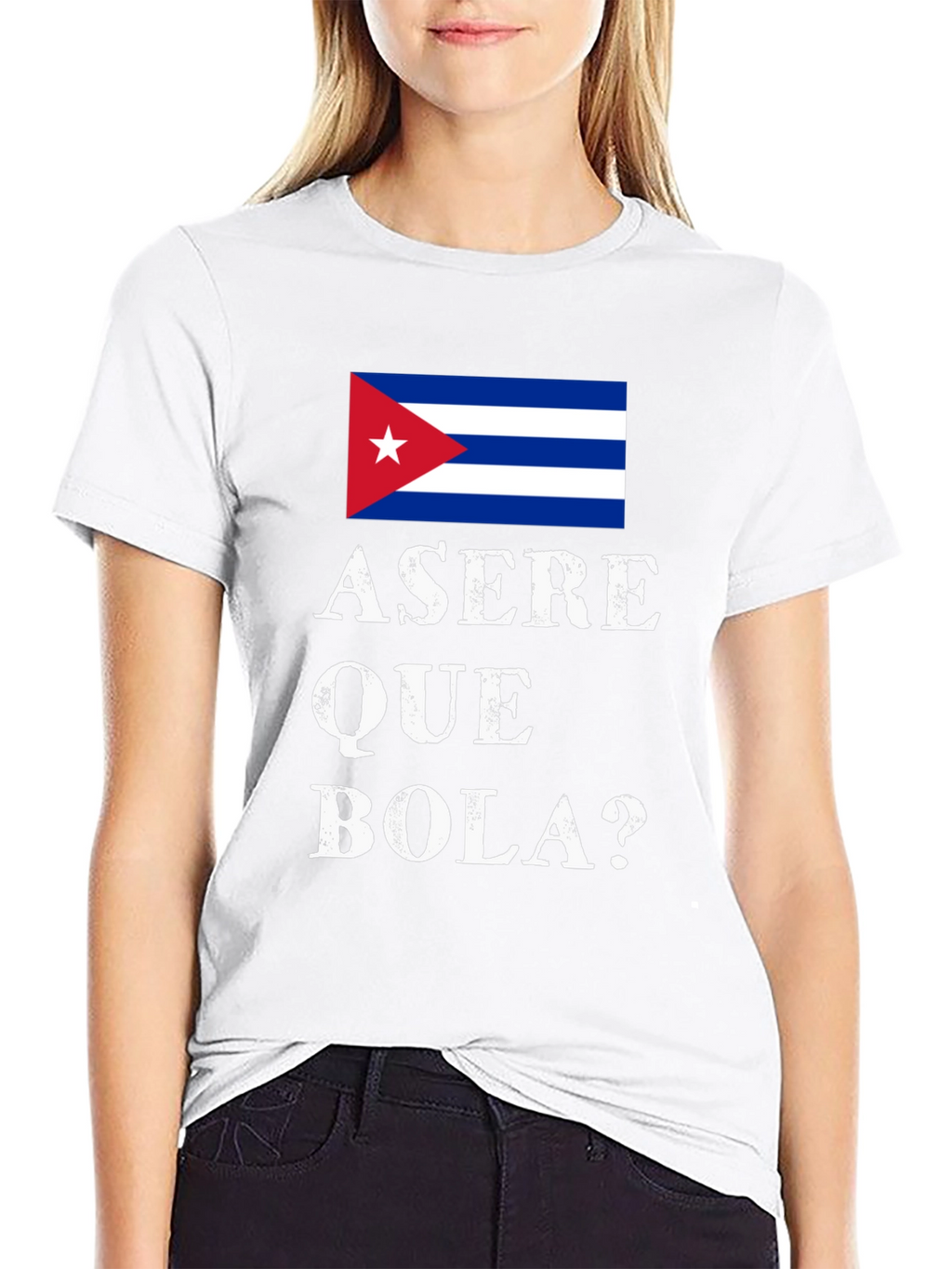 Cuba Flag ASERE QUE BOLA? T-Shirt