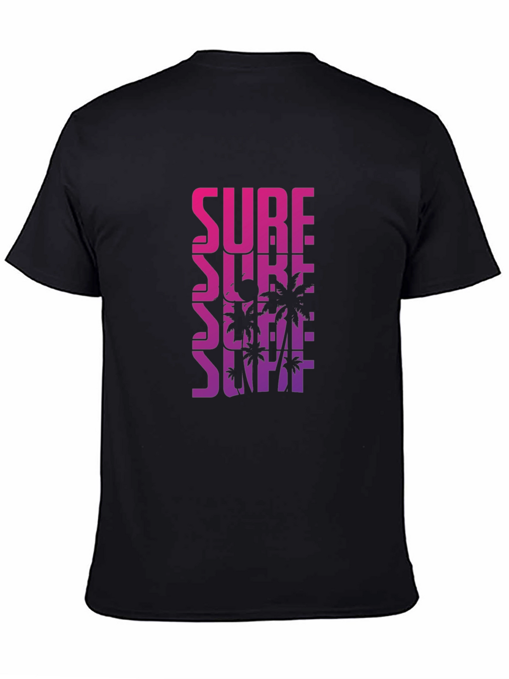 Surf Palm Tee - Gradient Design
