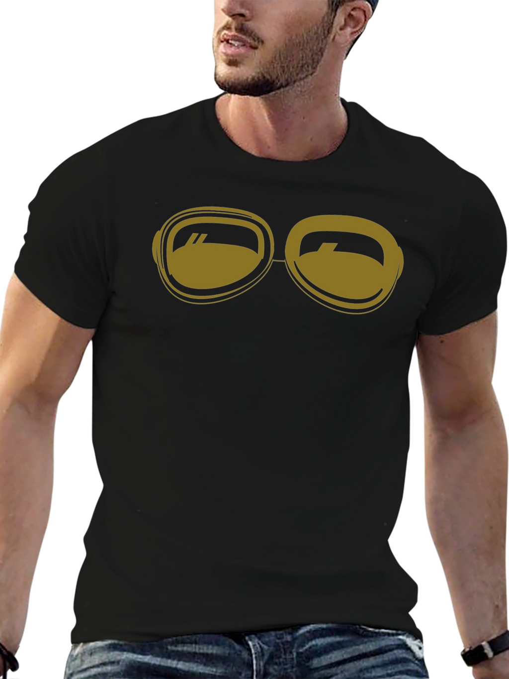 Retro Sunglasses Graphic T-Shirt - Classic Style