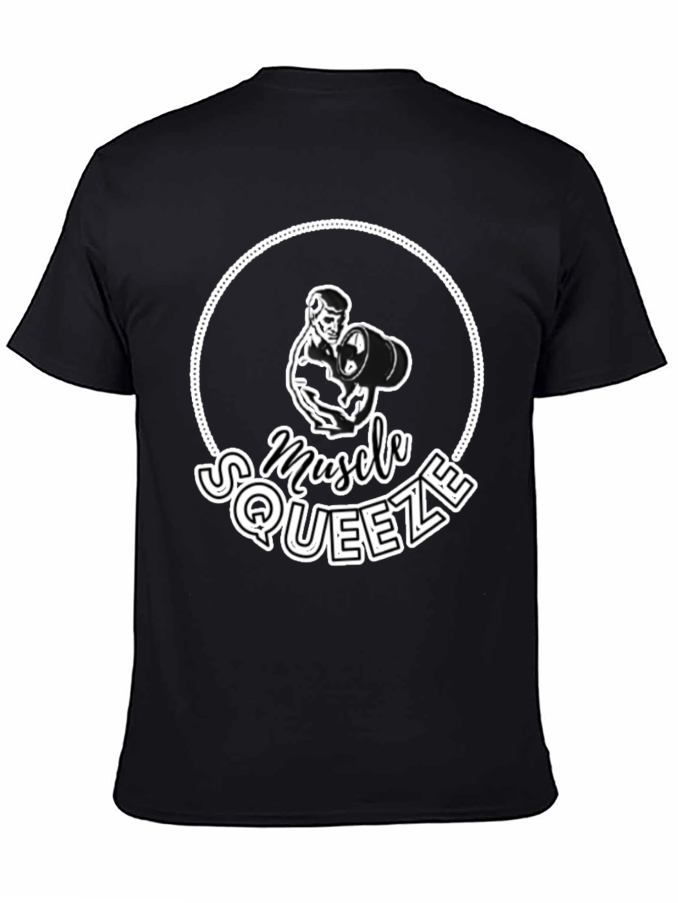 Muscle Squeeze Gym T-Shirt - Bodybuilding Fitness Tee