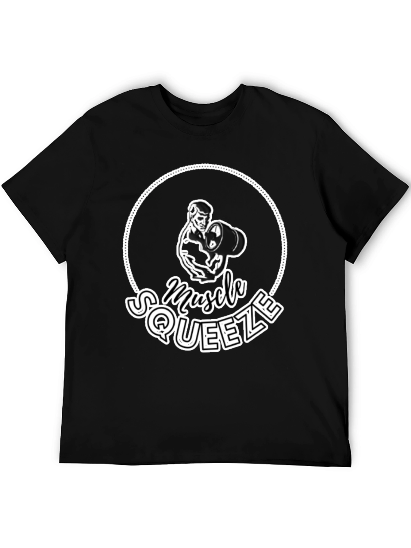 Muscle Squeeze Gym T-Shirt - Bodybuilding Fitness Tee