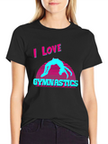 I Love Gymnastics T-Shirt