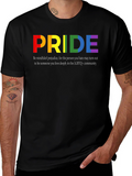 LGBTQ+ Pride T-Shirt - Rainbow Pride Design