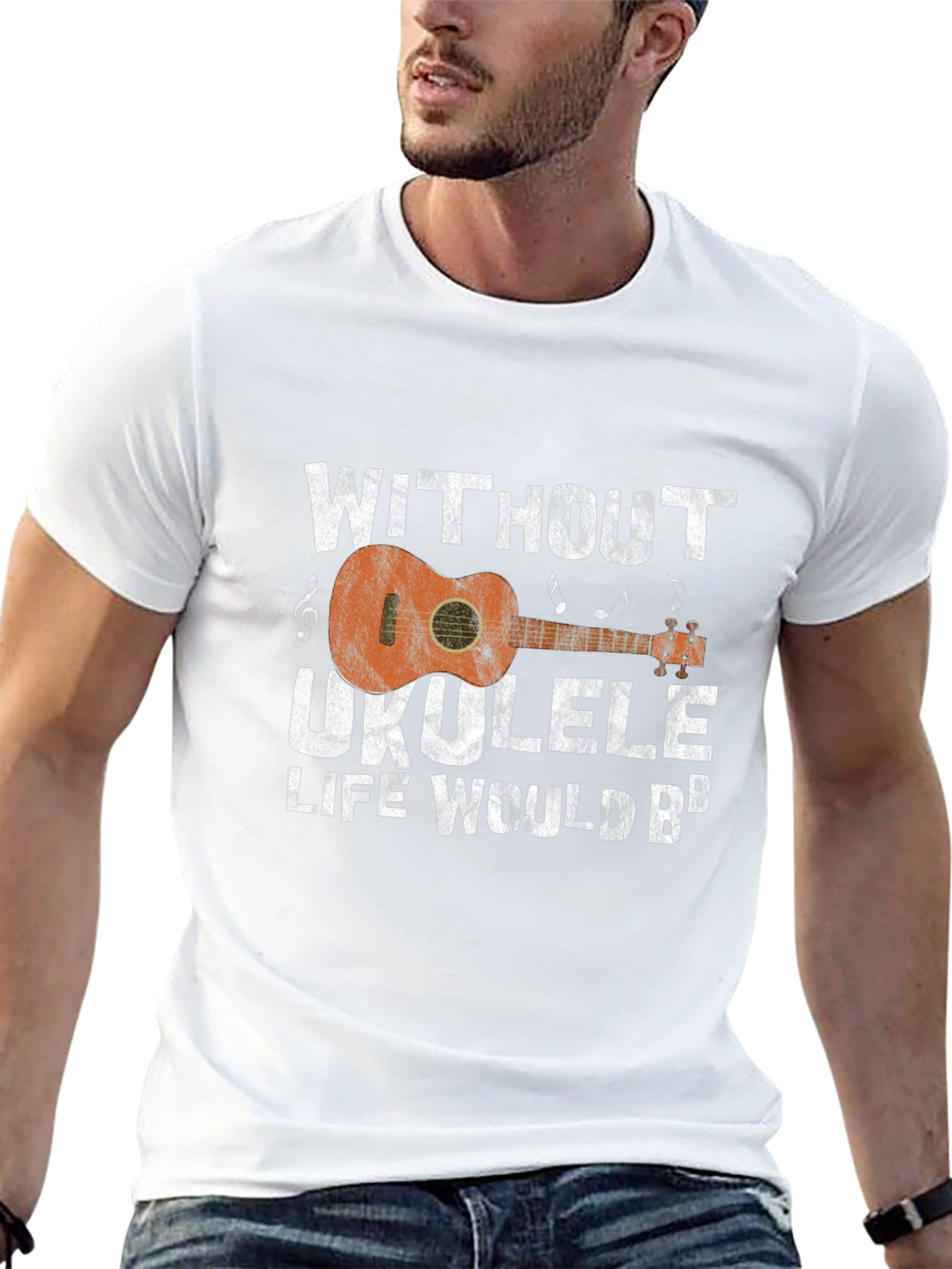 Ukulele Life Funny Graphic T-Shirt