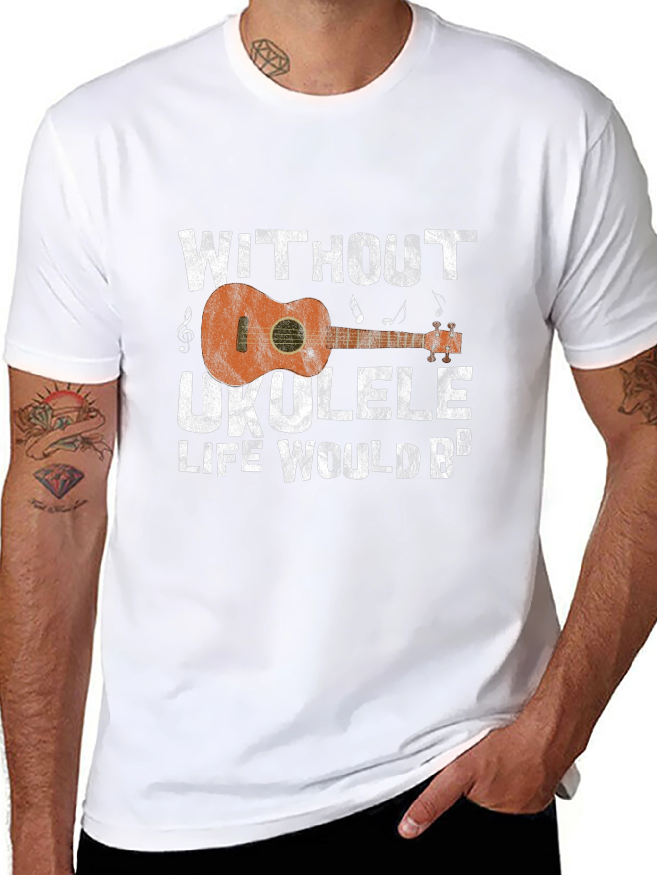 Ukulele Life Funny Graphic T-Shirt