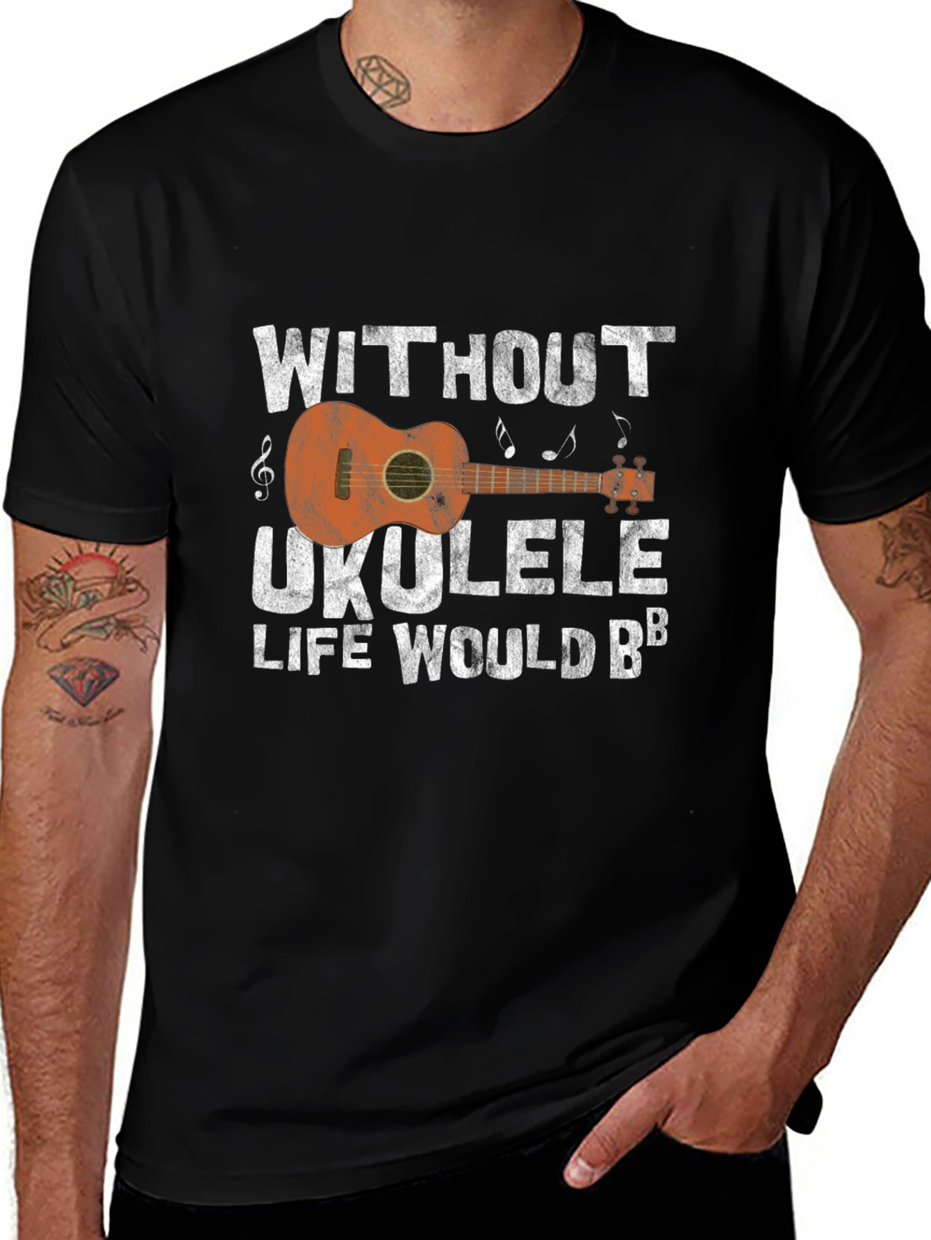 Ukulele Life Funny Graphic T-Shirt