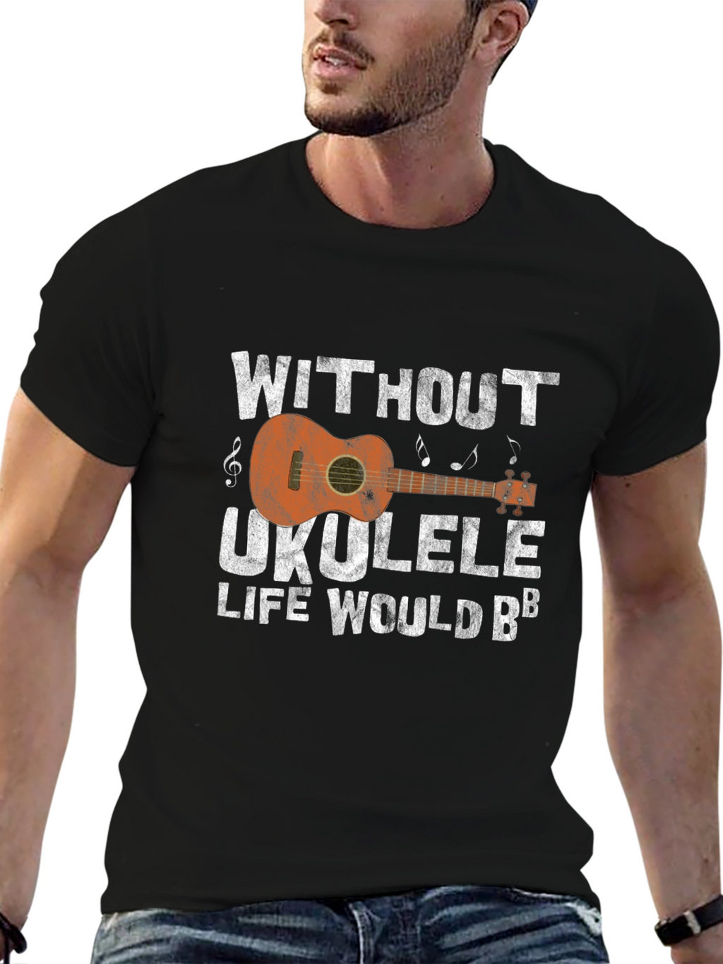 Ukulele Life Funny Graphic T-Shirt