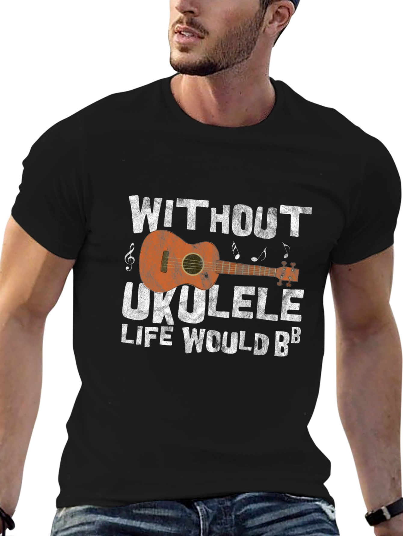 Ukulele Life Funny Graphic T-Shirt