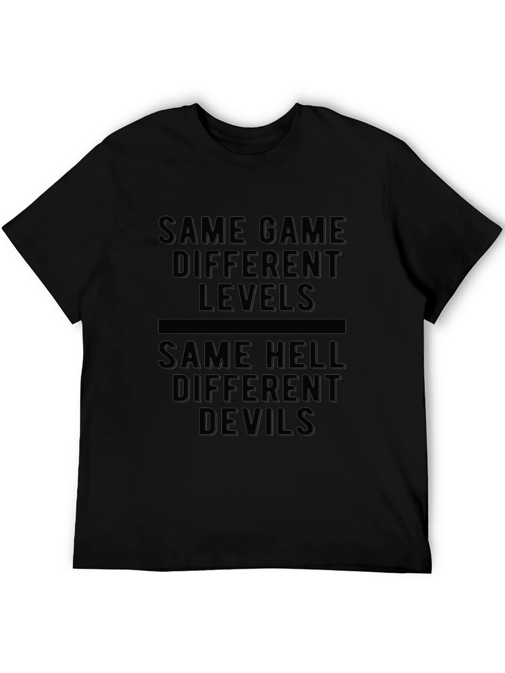 Same Game Different Levels Graphic Tee