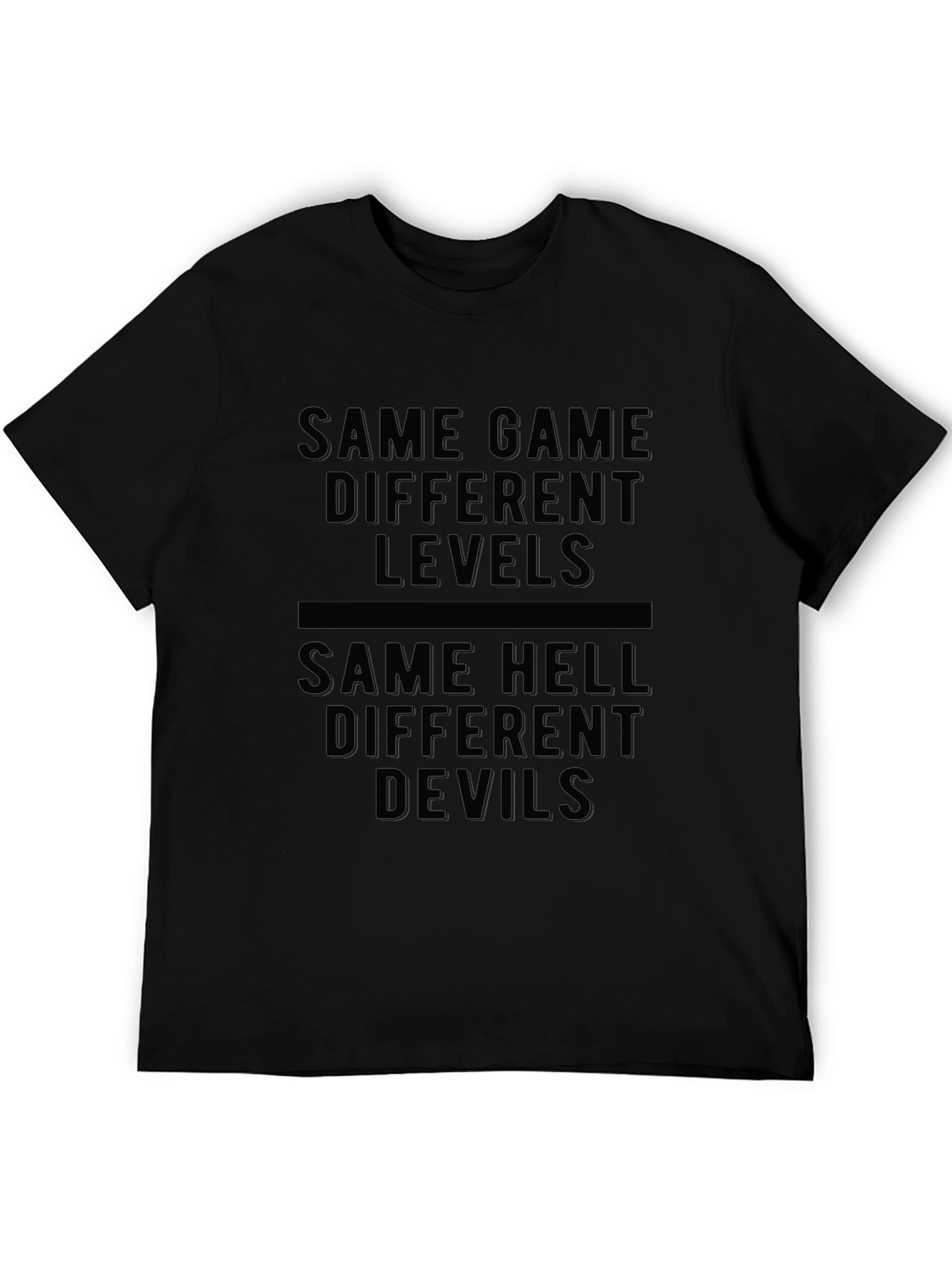 Same Game Different Levels Graphic Tee