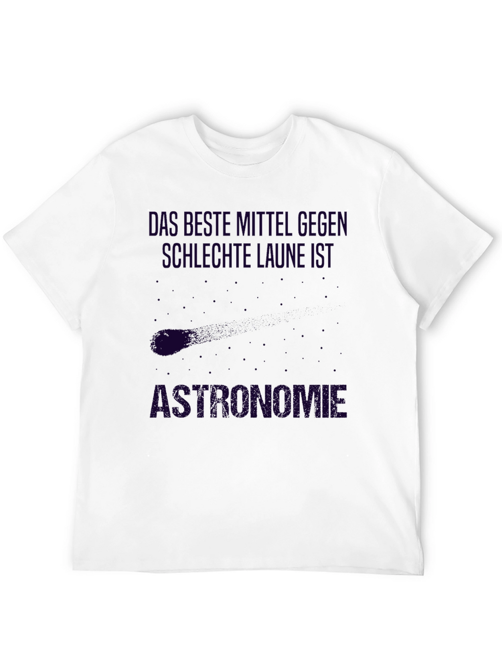 Astronomie T-Shirt Funny Astronomy Shirt German Text