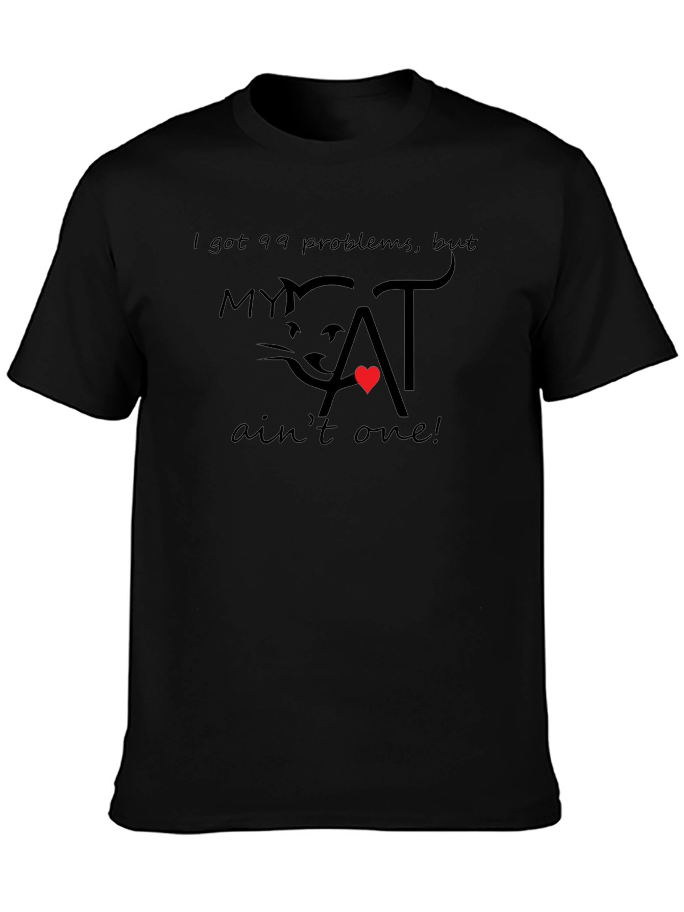 99 Problems My Cat Aint One T-Shirt