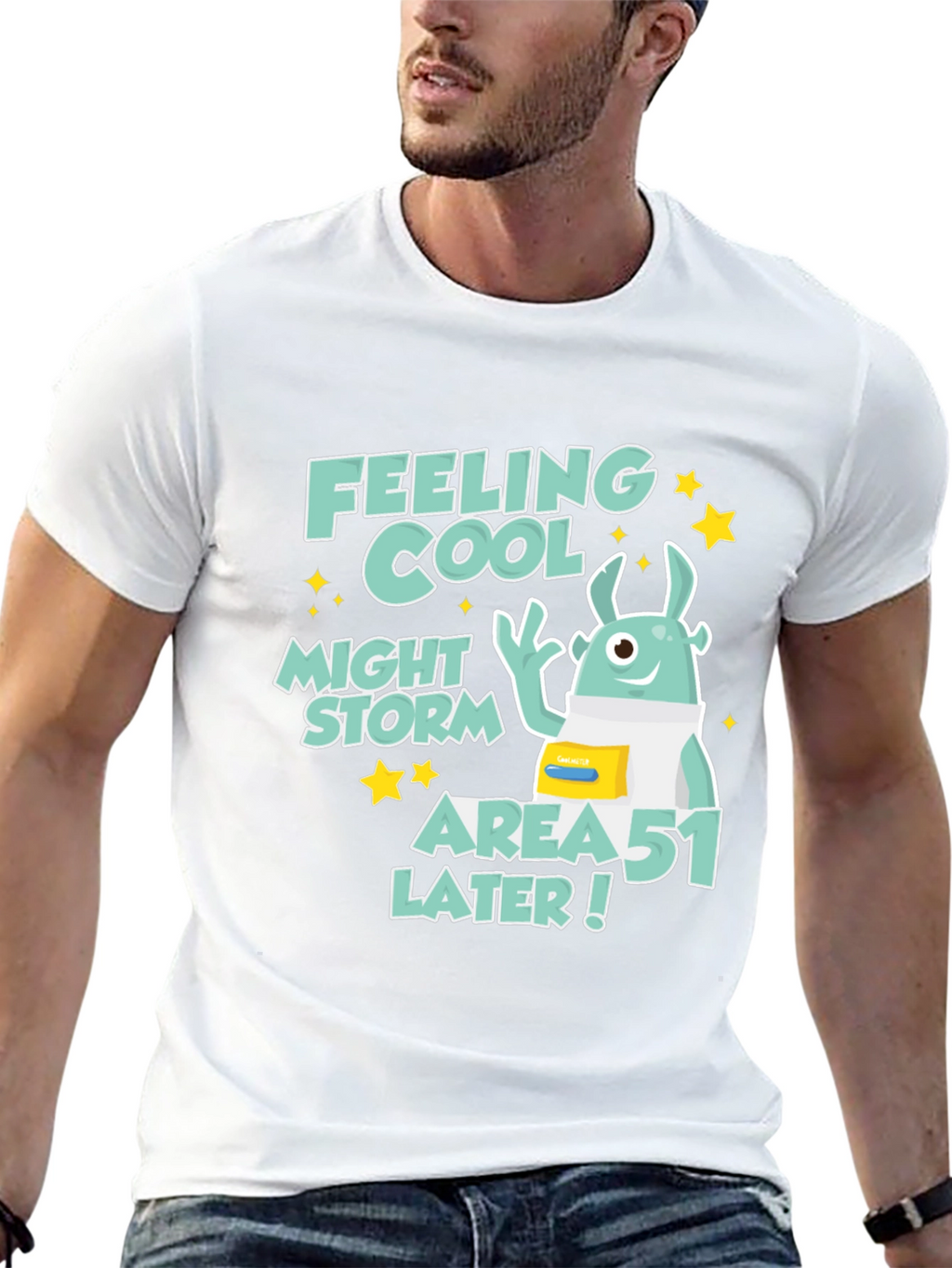 Feeling Cool Area 51 Storm T-Shirt