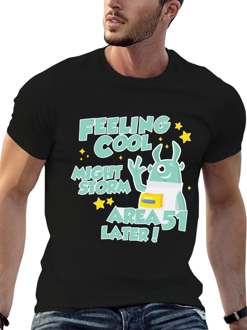 Feeling Cool Area 51 Storm T-Shirt