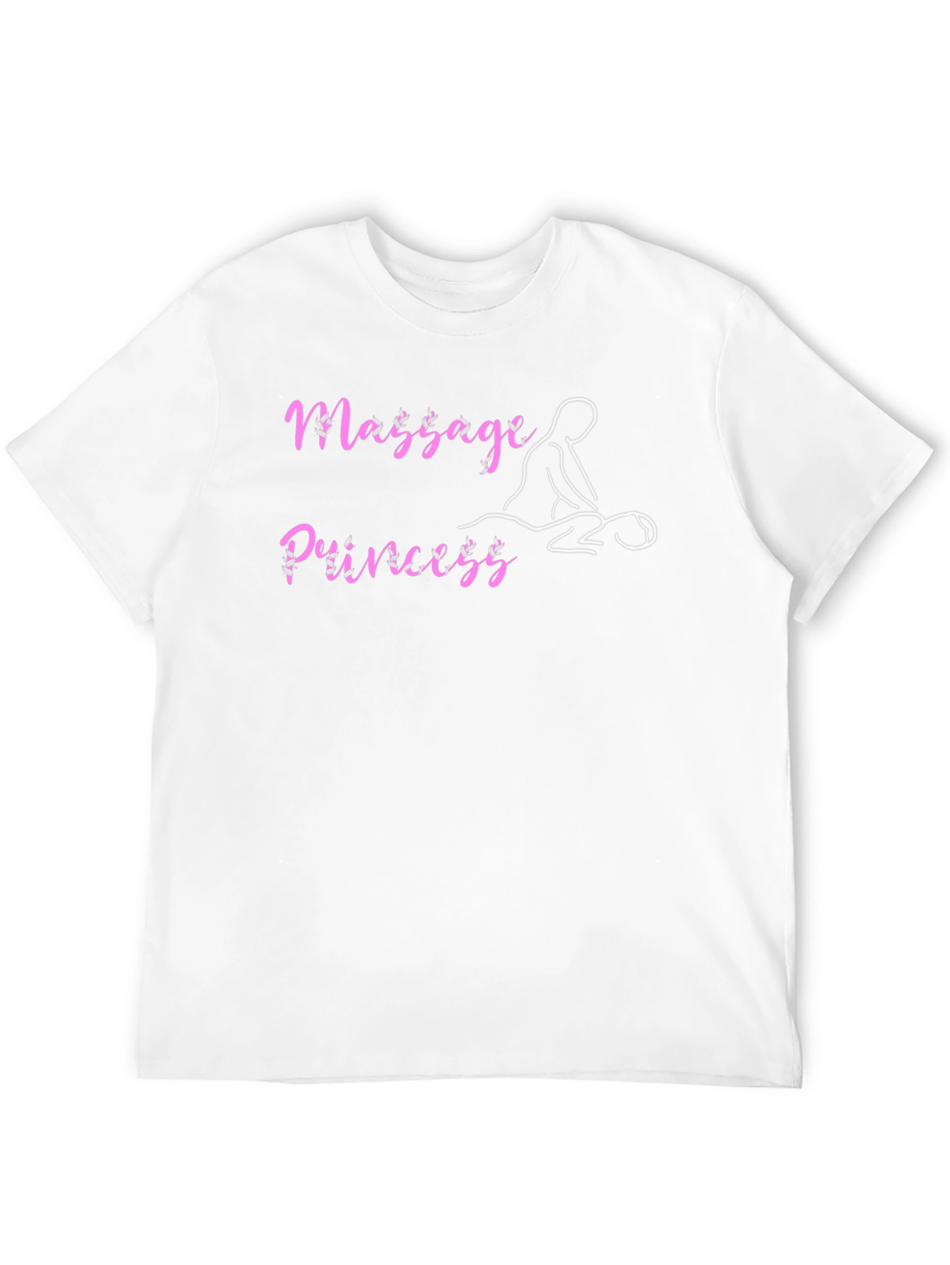 Massage Princess Black T-Shirt