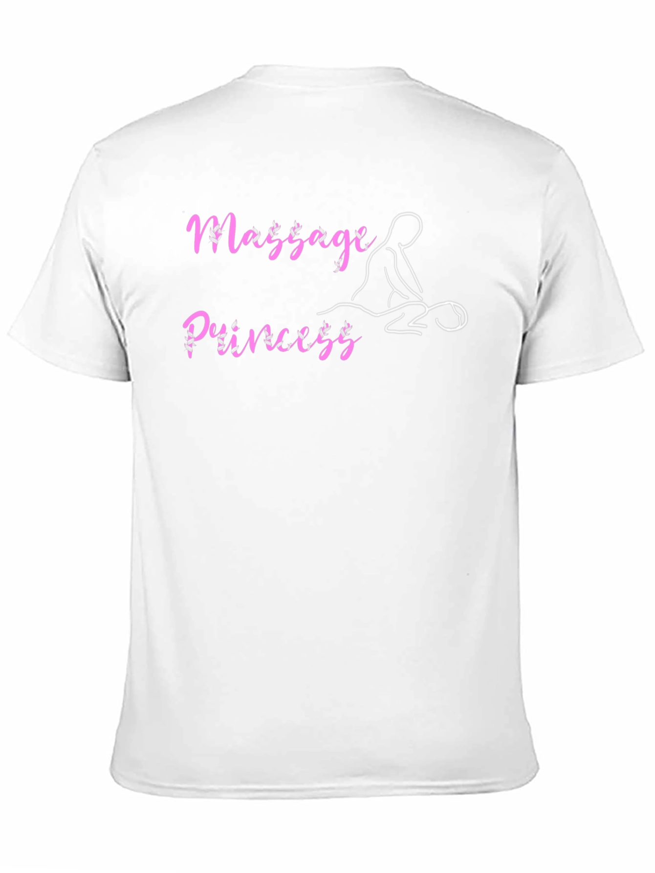 Massage Princess Black T-Shirt