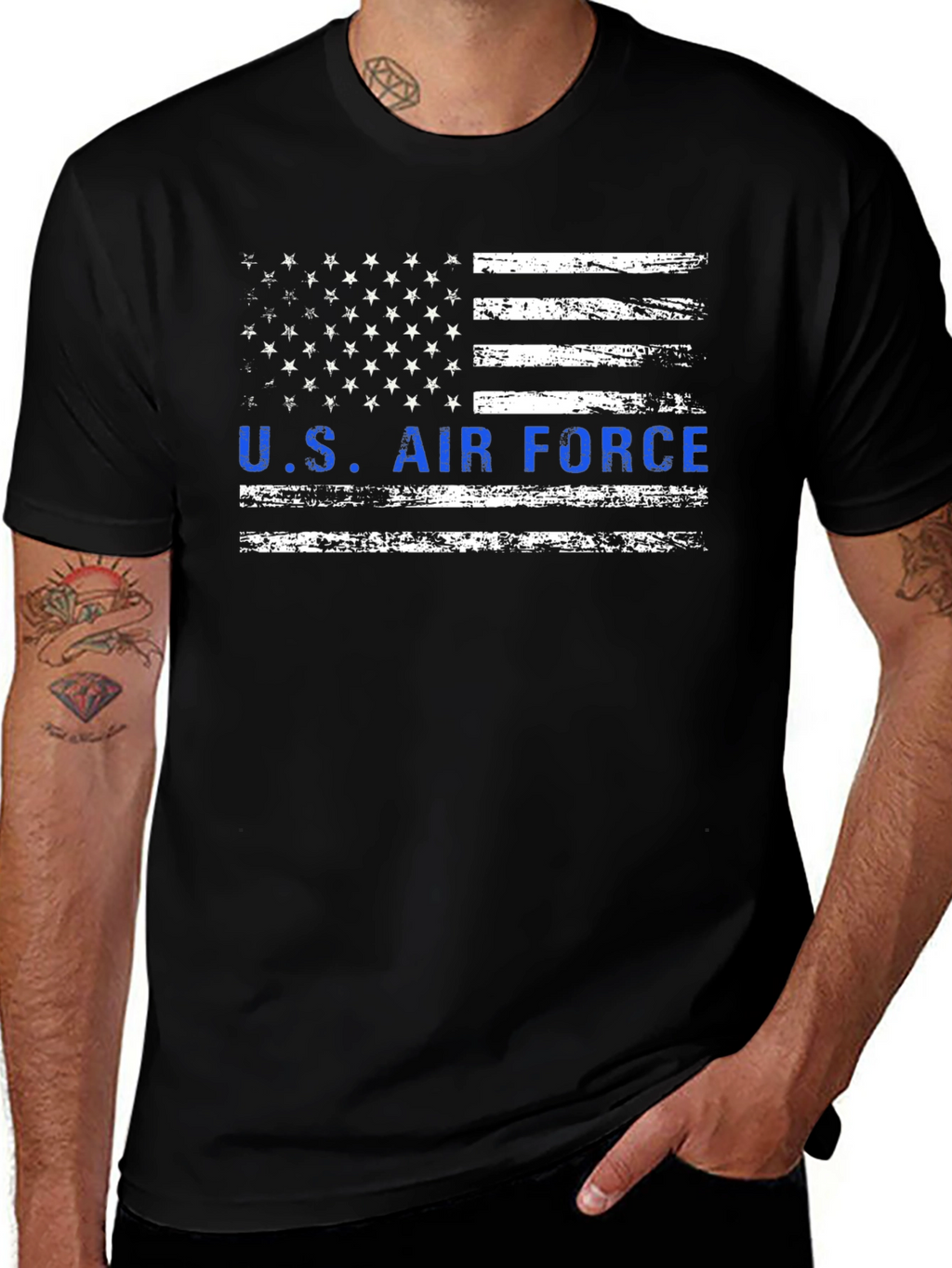 U.S. Air Force American Flag T-Shirt
