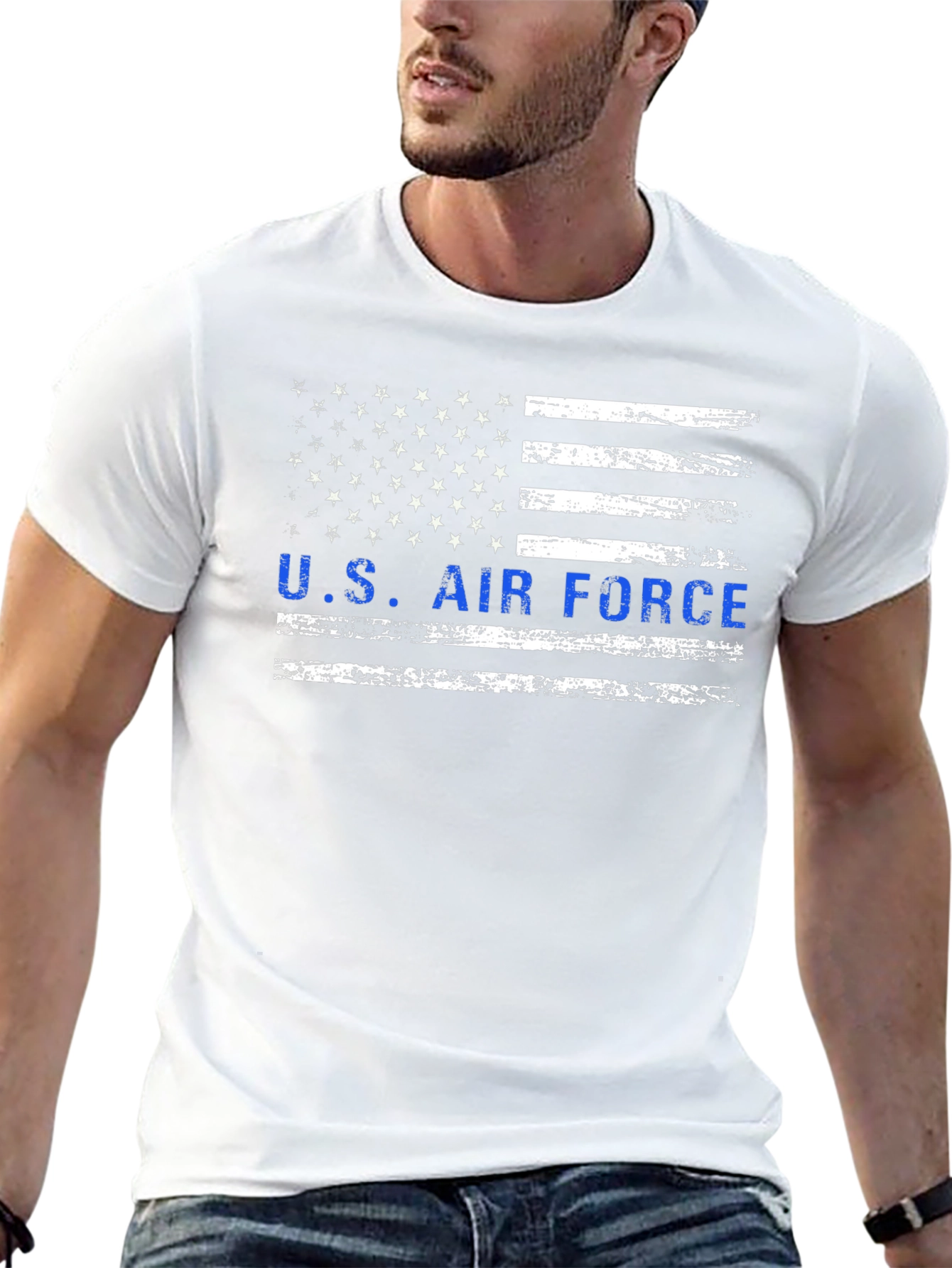 U.S. Air Force American Flag T-Shirt