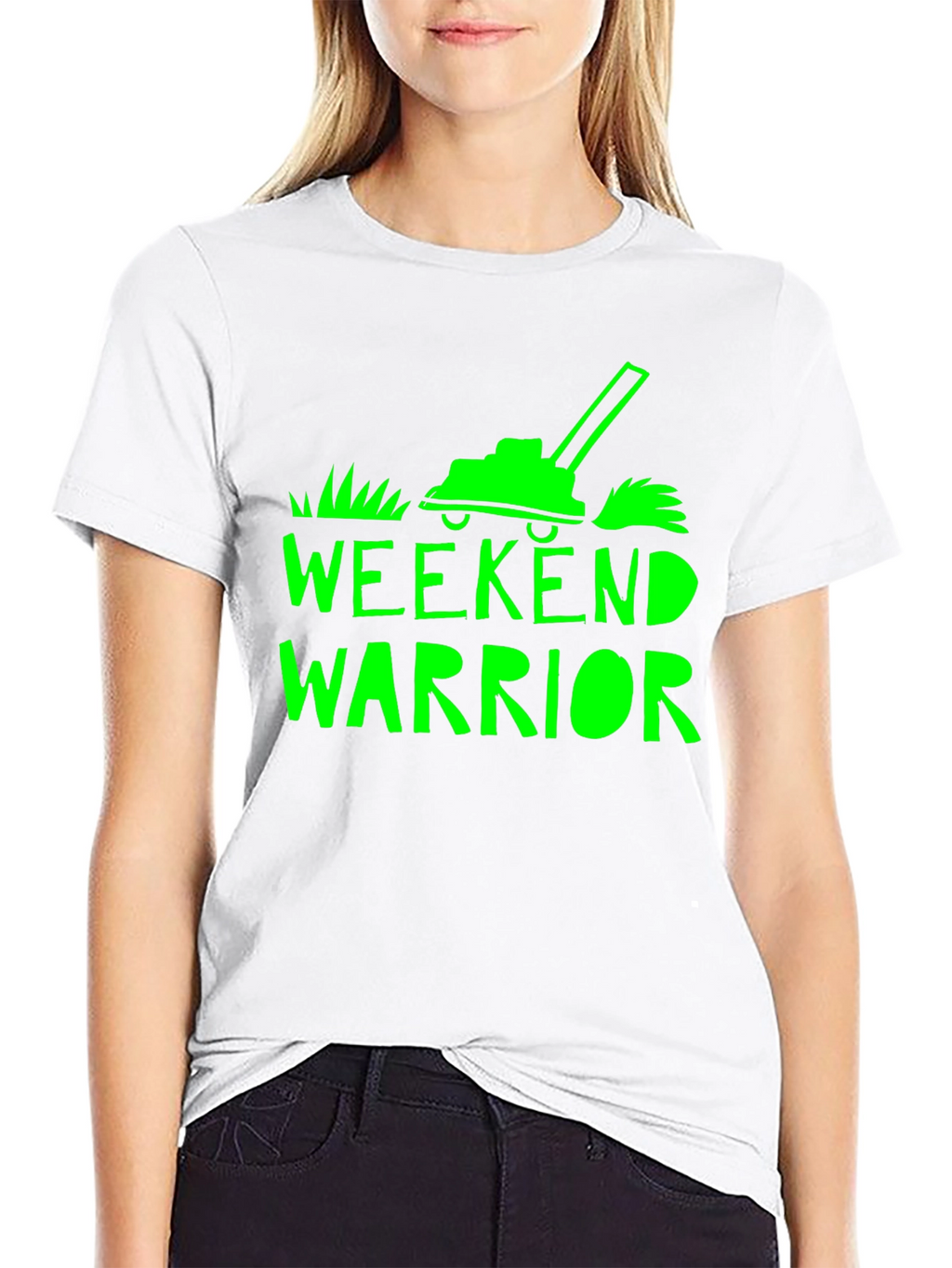 Weekend Warrior Graphic T-Shirt - Black