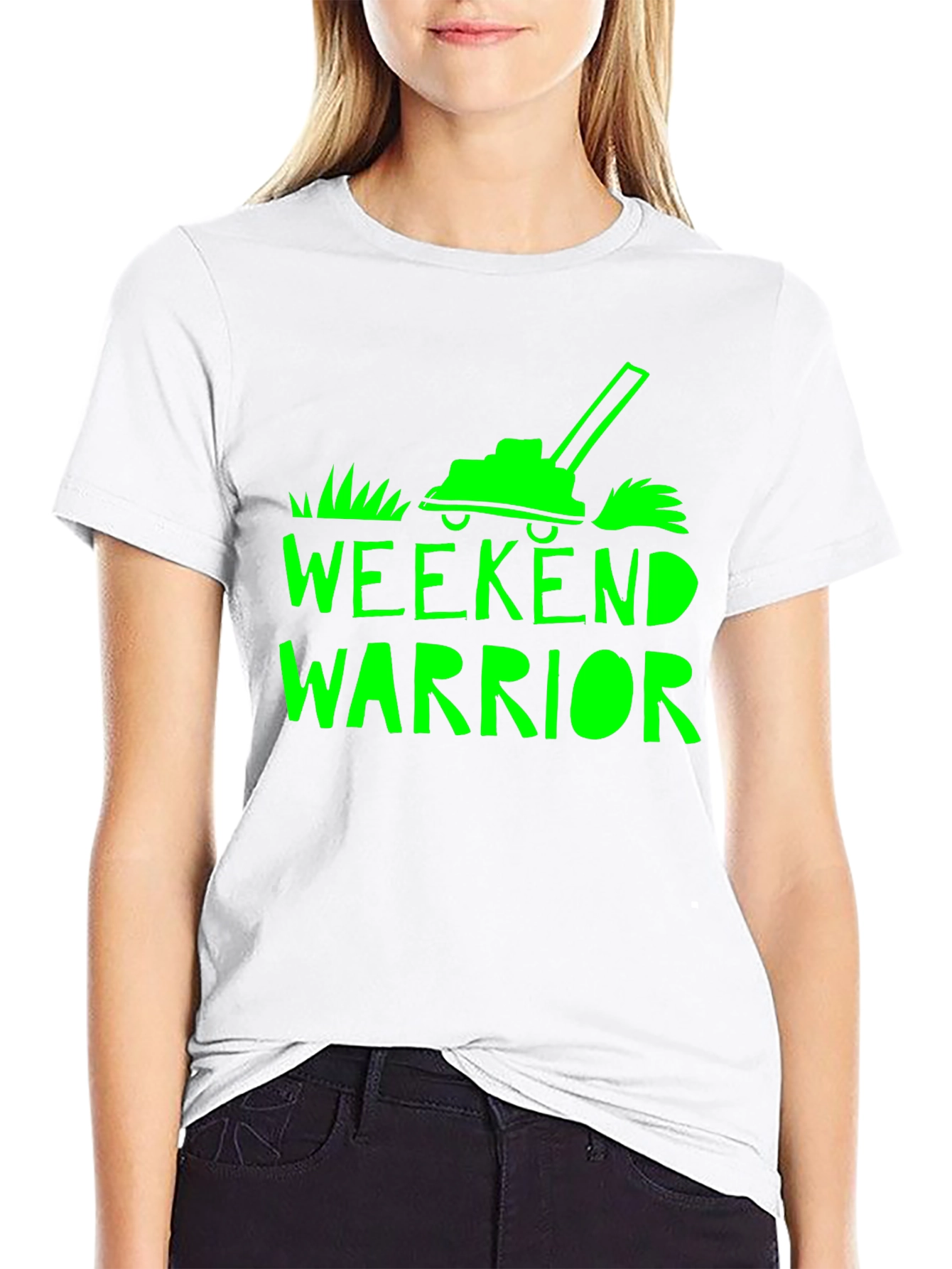 Weekend Warrior Graphic T-Shirt - Black
