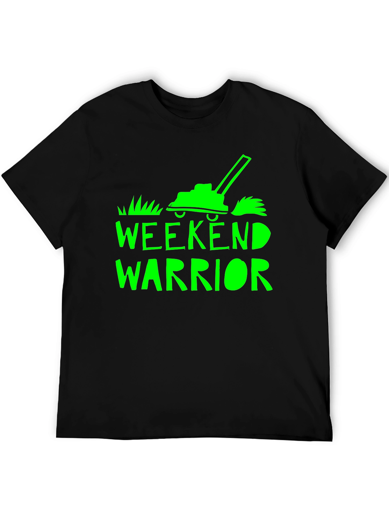 Weekend Warrior Graphic T-Shirt - Black