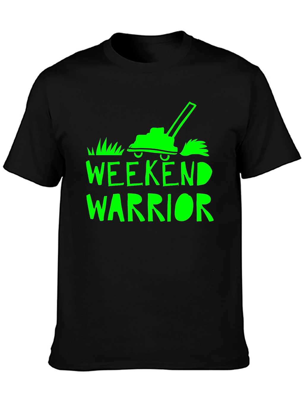 Weekend Warrior Graphic T-Shirt - Black